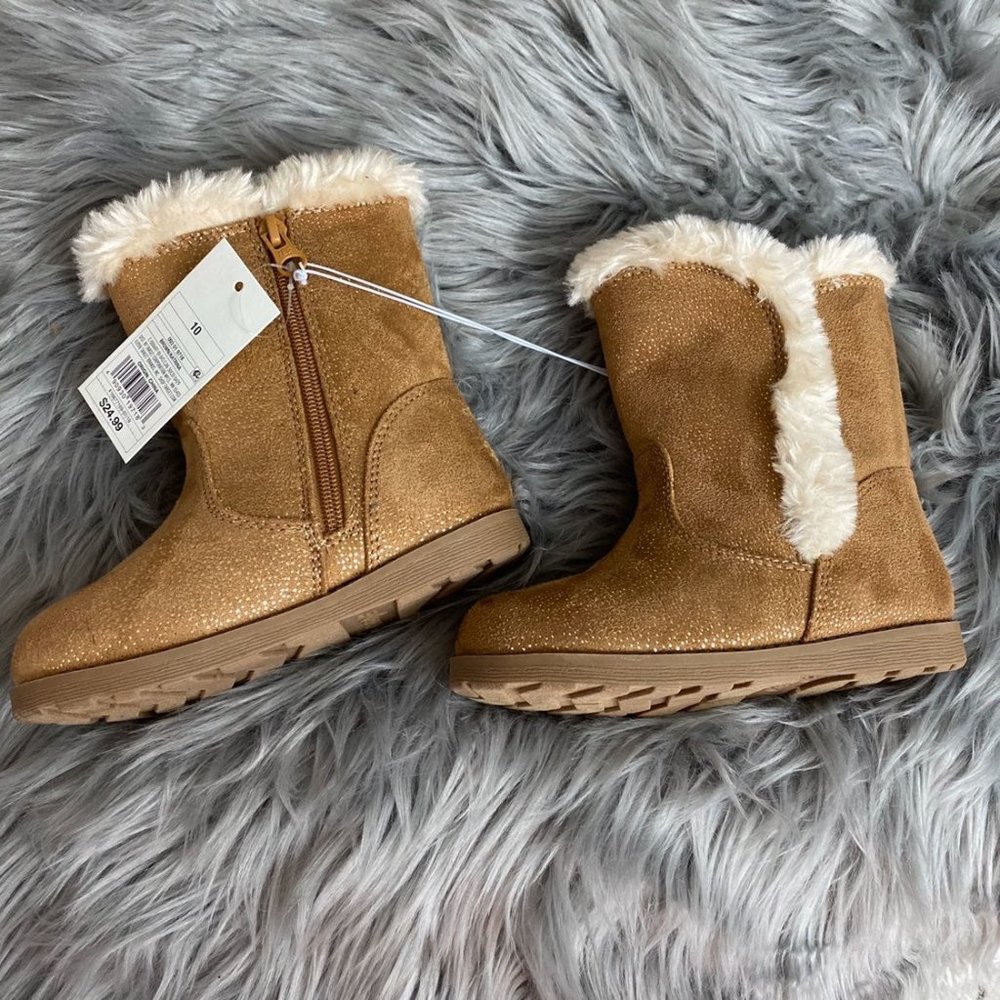 Boots little girl size 10